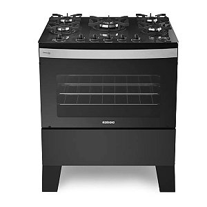 Fogão de Piso Itatiaia Itaglass Plus 5 Bocas Acendimento Automático