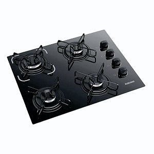 Cooktop Fogão Itatiaia Essencial 4 Bocas Bivolt Preto