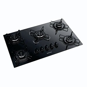 Cooktop fogão itatiaia essencial 5 bocas bivolt preto