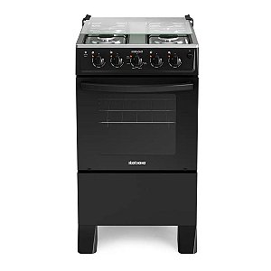 Fogão Itatiaia Star New 4 Bocas Preto Acendimento Automático