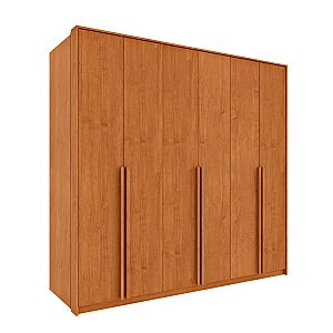 Guarda Roupas Tcil Master 6 Portas 2,01m x 2,24m x 0,46m Cinamomo