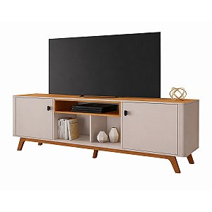 Rack JCM Oslo 1,80m x 0,65m Cinamomo com Off White