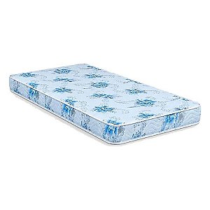 Colchão Solteiro Ortobom Dream Soft Espuma D20 88x188x12cm Azul