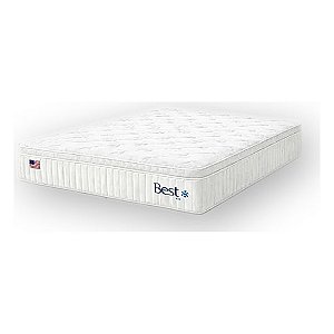 Colchão Plumatex Casal Best Ice 1,38m x 1,88m x 34cm Exclusivo Bruno Eletromóveis