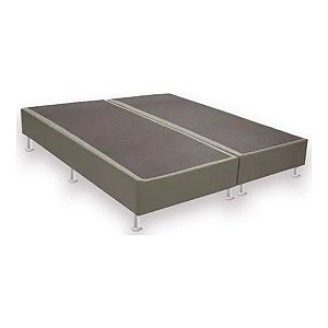 Base Ortobom Sommier Queen 1,58m x 1,98m x 0,30m Corino Bege