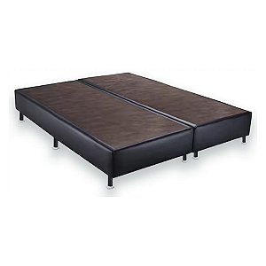 Base Ortobom Sommier Queen 1,58m x 1,98m x 0,30m Corino Preto