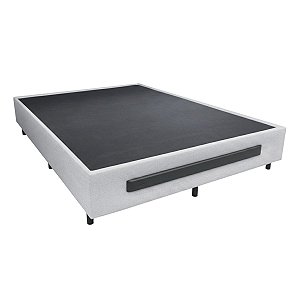 Base Box Queen Bipartida Dream Box MTXK 1,58m Carbon/Bege