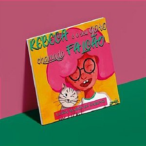 Rebeca e o seu gato chamado Falcão