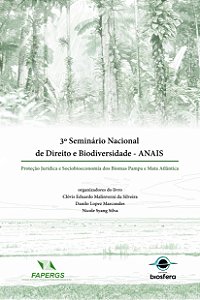 3º Seminário Nacional de Direito e Biodiversidade: ANAIS