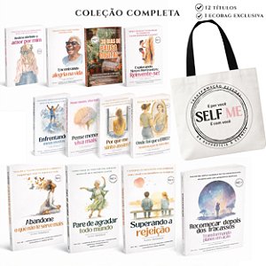Kit - Coleção Completa Self Me – 12 Cadernos de Autoconhecimento para trasformaçao e evolução