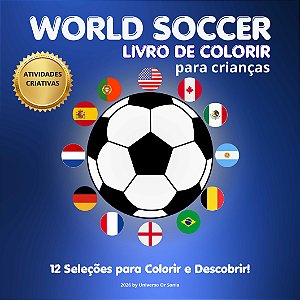 Copa do Mundo – Livro de Colorir das Seleções