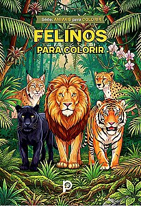 Felinos para Colorir