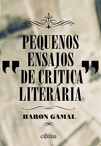 Pequenos ensaios de crítica literária