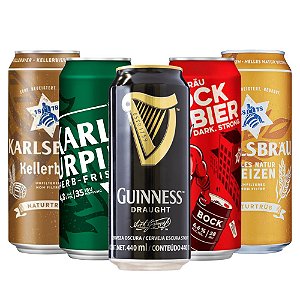 Combo Masters Collection, 5 cervejas especiais
