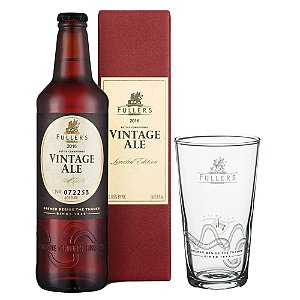 Combo Cerveja Fuller's Vintage Ale 2016 + Copo