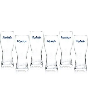 Pack com 6 Copos Wittekerke Wit 250ml