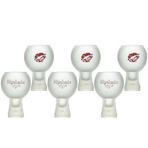 Pack com 6 Copos Wittekerke Rosé 250ml