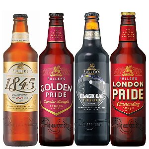 Combo Fuller's 4 Cervejas — London Pride, Golden Pride, 1845 & Black Cab