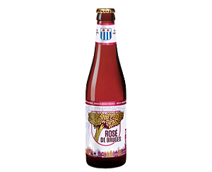 Cerveja Rosé de Bruges (Kriek de Bruges), garrafa 330ml