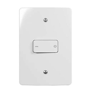 1 INTERRUPTOR BIPOLAR SIMPLES 25A-250V 4X2 BR RENOVA MARGIRIUS 21393
