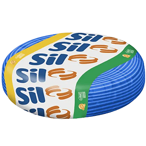 CABO FLEXSIL 750 V 4,00 AZUL 100 METROS