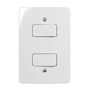 2 INTERRUPTOR SIMPLES 6A-250V 4X2 BR RENOVA MARGIRIUS 21375