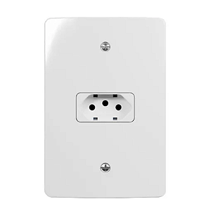 CONJ 1 TOM PAD BRAS 2P+T 10A-250V 4X2 BR RENOVA MARGIRIUS 21362