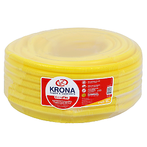 ELETRODUTO DE PVC FLEX CORRUGADO 25MM - 1 METRO  KRONA