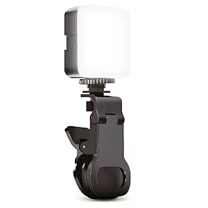 ILUMINADOR DE LED PARA CAMERAS DIGITAIS COM SUPORTE PARA CELULAR OBERON OR-PL03