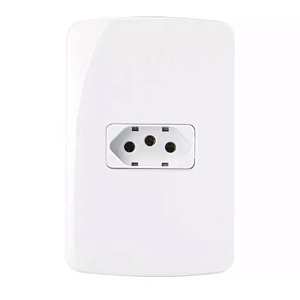 CONJ 1 TOM PAD BRAS 2P+T 20A-250V 4X2 BR B3 MARGIRIUS 19482