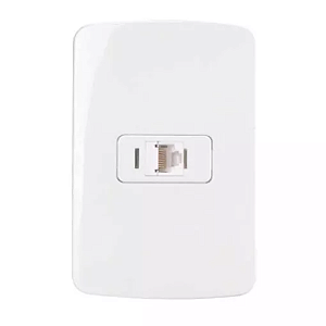 CONJ TOMADA INFORMATICA RJ45 CAT5E 4X2 BR B3,MARGIRIUS 19478