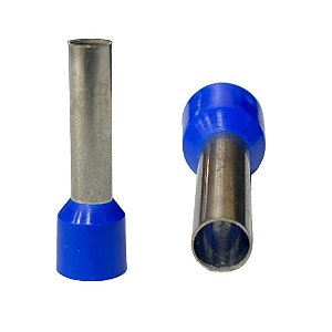 CONECTOR TUBULAR 10MM2, PLUG 18MM METAL 100UN