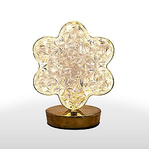 LUMINARIA LED USB DE MESA  RECARREGAVEL  8W SH-035