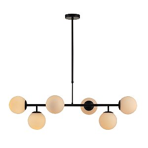PENDENTE PEROLA CONSTELACAO 6XG45 PRETO FOSCO AVANT