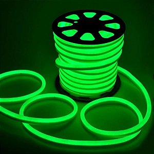 FITA LED NEON 2835 220V 1M VERDE