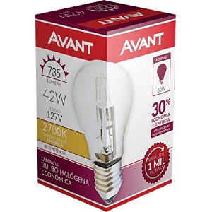 BULBO A55 HALOGENO 42W-127V
