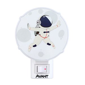 LUZ NOTURNA ASTRONAUTA 3000K 1W BIVOLT