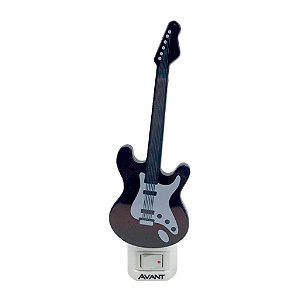 LUZ NOTURNA GUITARRA 3000K 1W BIVOLT AVANT