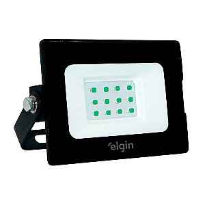 PROJETOR LED 10W VERDE ELGIN