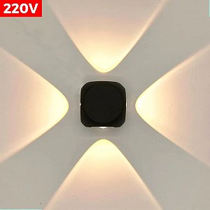 ARANDELA DE LED 4 FOCOSX1W ABS IP65 NE-BH-15