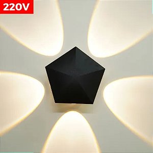 ARANDELA DE LED 5 FOCOSX1W ABS IP45 NE-BH-13