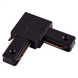 CONECTOR P/ TRILHO ELETRIFICADO SOBREPOR TIPO L PRETO Z2096P