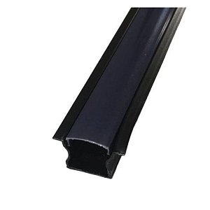 PERFIL DE EMBUTIR 3METROS PRETO FOSCO 24,2X14,3MM IP20 40315