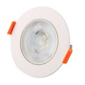 SPOT DE LED EMBUTIR REDONDA 3W MR11 6500K LUZ BRANCA BRAVOLED