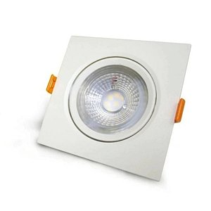 SPOT DE LED EMBUTIR QUADRADO 3W MR11 LUZ BRANCA BRAVOLED 30177