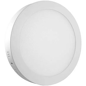 LUMINARIA SOBREPOR 24W 6500K REDONDA