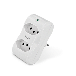 PROTETOR SURTO (DPS) 2P+T 10A 2 TOM BIVO