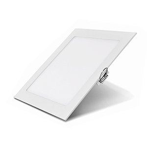 LUMIN DE EMBUTIR PL-004A 18W BIVOLT 6500K .BRANC QUADR 1075