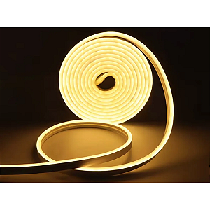 FITA DE LED NEON FLEXIVEL 6*12MM 12V 5M 3000K IP67 /9W/M 900LM/M 31110