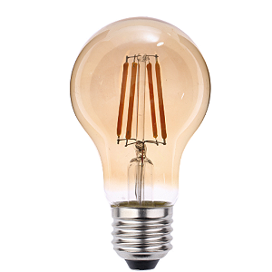 LAMP. E27 4W/BI-VOLT - A60 2.400K FILAM. LED (0325000)